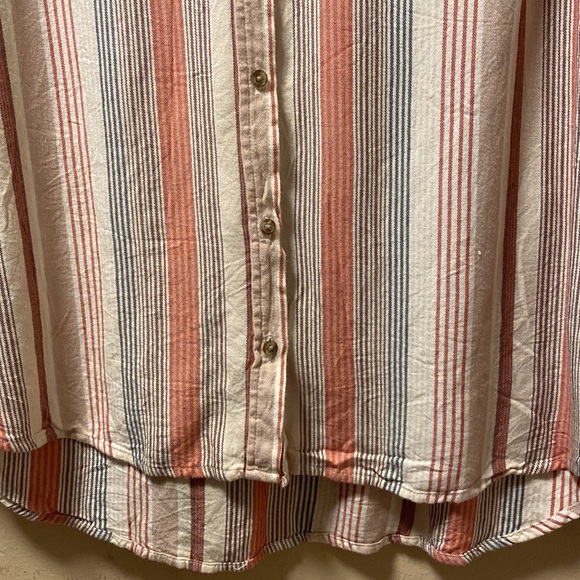 Universal Thread Blush Stripe Button Down - Picture 7 of 14
